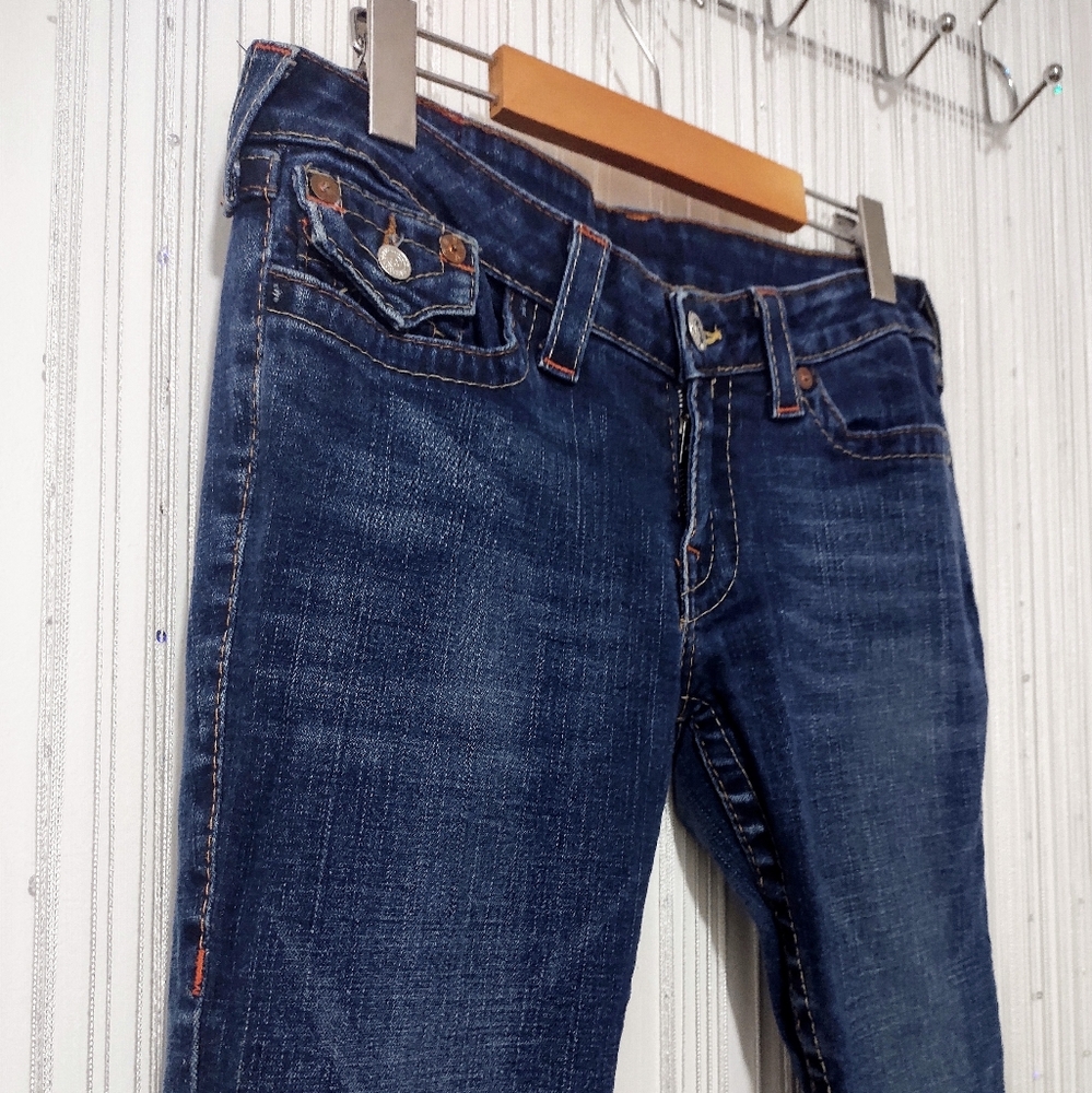 True Religion Straight Leg Jeans